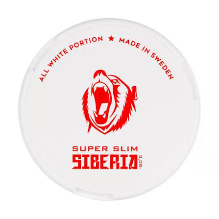 Siberia -80°C All White Super Slim Nicotine / 24,75 mg